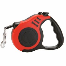 Automatic Retractable Dog Leash Collar Automatic Walking Lead FreeLeash (Length: 3m, Color: Red)