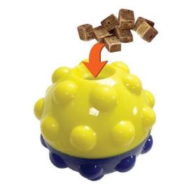 Bumper Treat Ball - Treat Dispensing Toy for Dogs (Choose Size: 3")