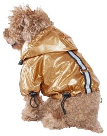 Adjustable Reflective Weather-Proof Dog Rainbreaker Jacket (Size: X-Small)