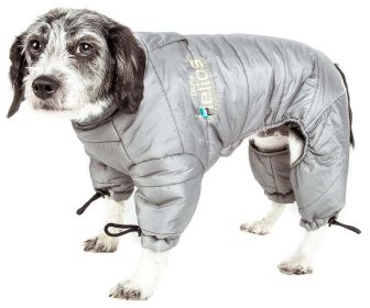 Thunder-crackle Full-Body Adjustable & 3M Reflective Jacket (Size: Small)