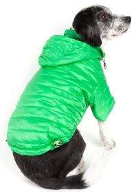 Lightweight Adjustable 'Sporty Avalanche' Dog Coat (Size: X-Small)