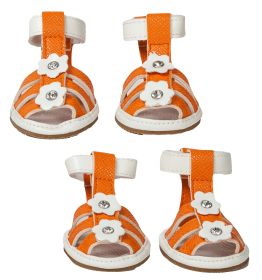 Buckle-Supportive Pvc Waterproof Sandals Shoes (Size: Small)