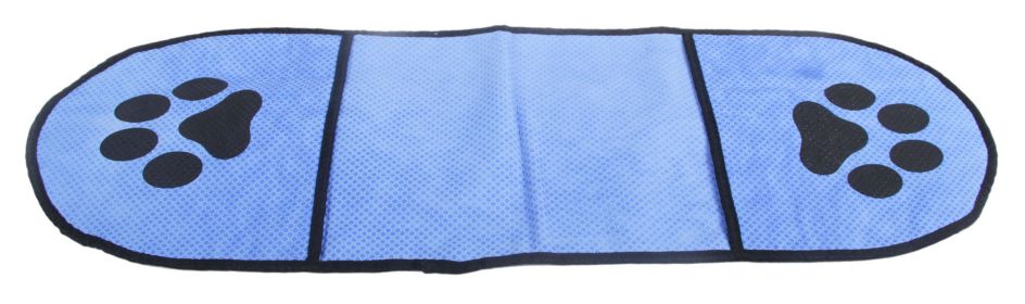 'Dry-Aid' Hand Inserted Bathing Quick-Drying Microfiber Towel (Color: Blue)