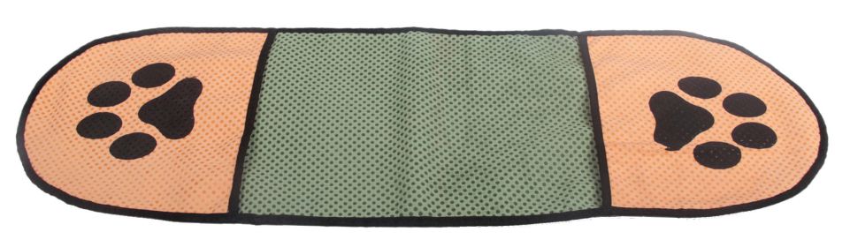 'Dry-Aid' Hand Inserted Bathing Quick-Drying Microfiber Towel (Color: Khaki / Green)