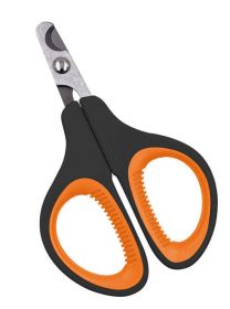 'Mini Razor' Pet Nail Clipper for Small Breeds Puppies (Color: Orange)