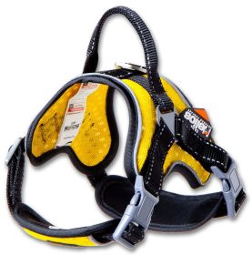 'Scorpion' High-Performance Free-Range Dog Harness (Color: Yellow, Size: Small)