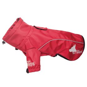 Extreme Softshell Performance Fleece Dog Coat (Color: Red, Size: Medium)