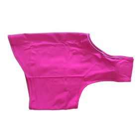 Anti Anxiety Dog Vest Jacket Shirt Stress Relief Wrap (Color: rose red, Size: XL 29-49kg)