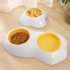 Egg-shaped Dog Single or Double Bowl Drinking & Feeding