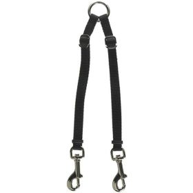 Two Dog Adjustable Nylon Coupler Black (Option: 24"L x 3/8"W)